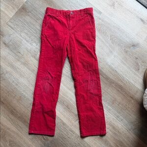 Janie and Jack Red Kids Formal Pants